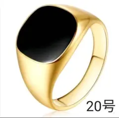 【SALE】リング メンズ アクセサリー ステンレス ゴールド 指輪 20号