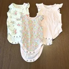 next baby ロンパース　3枚セット