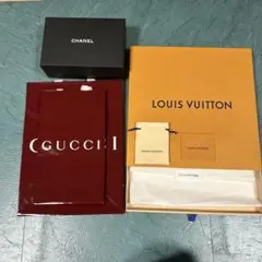 ルイヴィトン グッチ シャネル の空箱や袋