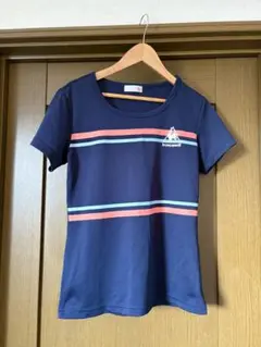ルコック　スポルティフ　ネイビー Tシャツ Mサイズ