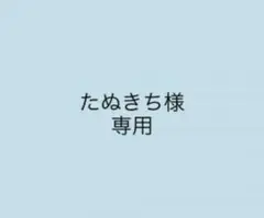 たぬきち様 専用