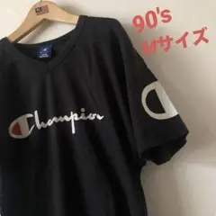 champion チャンピオン　半袖　Tシャツ　ブラック　Mサイズ　90's