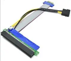 ✨残り一点✨ PCIe 1x 〜16xケーブルu0026 MOLEXGPUケーブル−