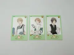 夏目友人帳 20周年 ミニフォトカード 名取&多軌&田沼