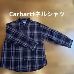 Carharttネルシャツ、古着、アメカジ