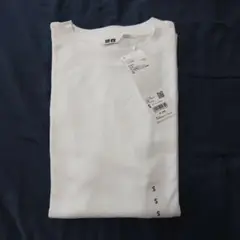 ホワイト Sサイズ クルーネック Tシャツ