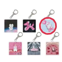 beco+81しりみみうさぎアクリルキー ホルダー個展限定