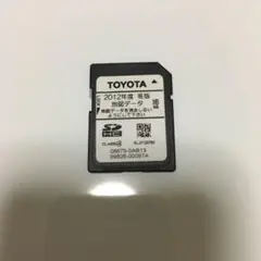 TOYOTA 2012年度 冬版 地図データ 16GB