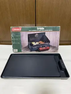 【未使用】コールマン　5140C700 廃盤品 鉄板 廃盤品 Coleman グリドル 5140C700 ツーバナー用グリドル 鉄板