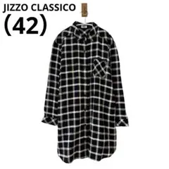 0442 JIZZO CLASSICOジッツォクラシコシャツワンピース日本製42