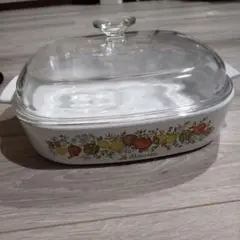 昭和レトロ パイロセラム スキレット ベジタブル