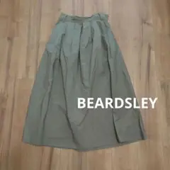 BEARDSLEY ビアズリー　フレアスカート オリーブ