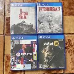 PS4 ソフト4本 まとめ売り