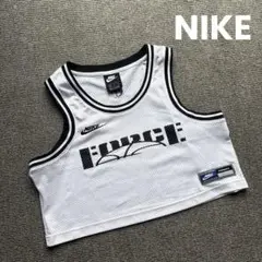 Nike メッシュタンクトップ Mサイズ 白 ゲームシャツ ストリート