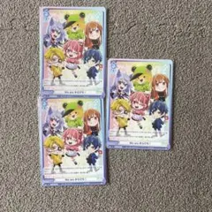 カラフルピーチ トレーディングカード 3枚セット