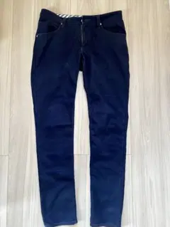 JUNRED スリムパンツ ロングズボン ネイビー Mサイズ