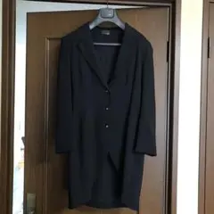 フェンデイFENDIレザー装飾ウールスカートフォーマルスーツセットアップ黒40 FENDI - フェンディ FENDI セットアップ スーツの通販 by NUIR