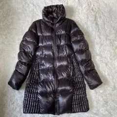 高級 TATRAS タトラス ダウンコート ショールカラー パープル Sサイズ
