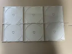 CD DVD 空　1枚用　収納　半透明　ケース