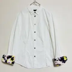 Paul Smith BLACK ポールスミス 長袖シャツ ホワイト 38 S