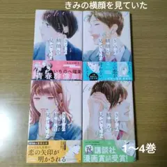 きみの横顔を見ていた 1〜4巻 いちのへ瑠美 デザート