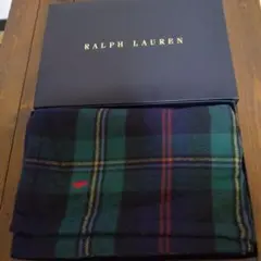 Ralph Lauren タータンチェック ストール 膝かけ