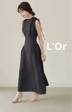 L'Or ロル　Drawstring Dress