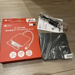 ポータブルDVDドライブ USB 2.0 ブラック