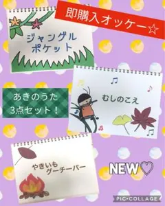 即購入オッケー☆秋の歌① スケッチブックシアター