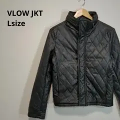 VLOW キルティングライダースジャケット レディースL黒 a1