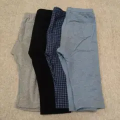 ユニクロ　レギンス　スパッツ　七分丈　100
