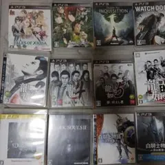 PS3 ゲームソフト 59枚　まとめ