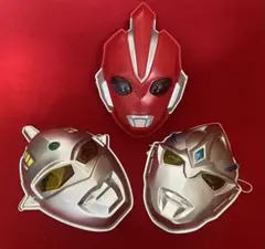 推しキャラお面！この価格でお届けします！ウルトラマンのお面５種類より お好み３枚