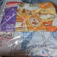 サンリオキャラクターズ！キッチンテーマ キルトマット 約100 x 100