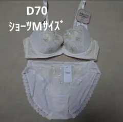 トリンプ　天使のブラ584　スリムライン　D70/M普通　ホワイト