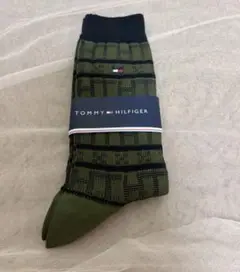 TOMMY HILFIGER チェック柄ソックス 25〜27cm