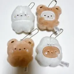 パムとタルトのふわふわぬいぐるみ　4種セット