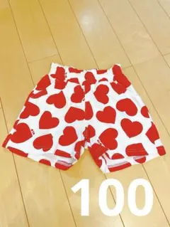 【美品】MY LITTLE WONDER ハート柄 半ズボン 100