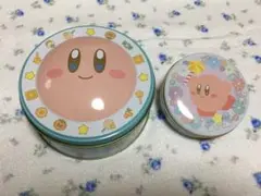 星のカービィ お菓子缶 空缶 空き缶 2点セット