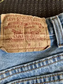 Levi's デニムショーツ　カットオフ　アメリカ製