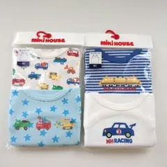 ミキハウス　mikihouse　タンクトップ　肌着　シャツ　のりもの