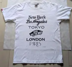 VANS ホワイト Tシャツ Mサイズ