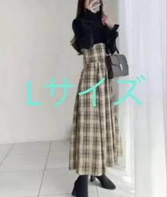 mily bilet フレアスリーブ プリーツブラウス ドッキングワンピース