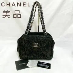 CHANEL✨シャネルショルダーバッグ ココマーク ハンドバッグ カメリア