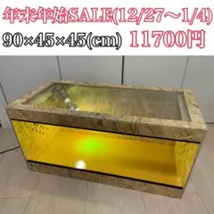 爬虫類ケージ 年末年始SALE⭐️90×45×45⭐️天井金網仕様