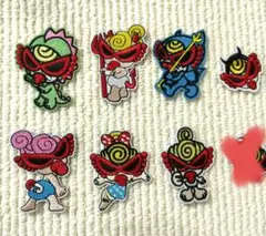 まり様ヒステリックミニ刺繍ワッペン7個セット