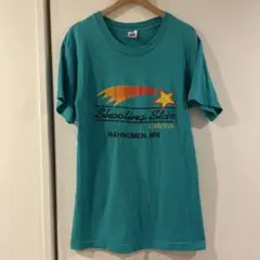 90s USA製 FRUIT OF THE LOOM Tシャツ ターコイズ M