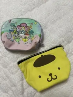 ポムポムプリン/不思議の国のアリス　ポーチ