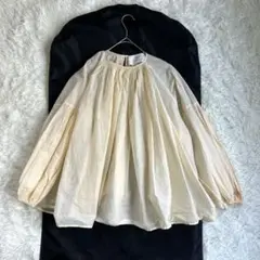 美品✨crinkle crinkle crinkle シアーブラウス インド綿