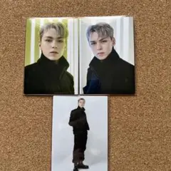 バーノン　follow Japan トレカ　３枚セット　seventeen